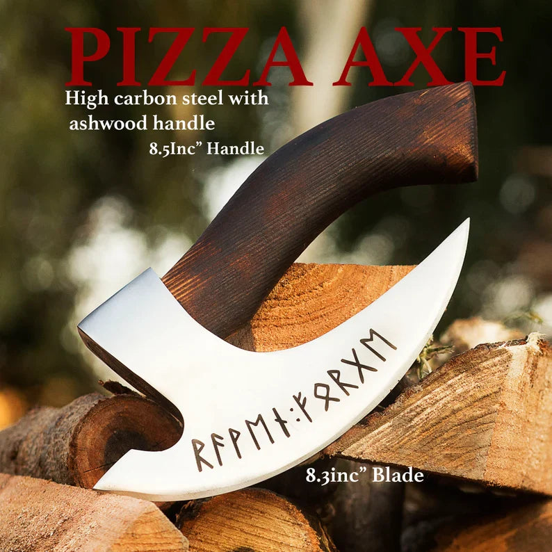 Axe Style Pizza Cutter -Best for Christmas Gifting