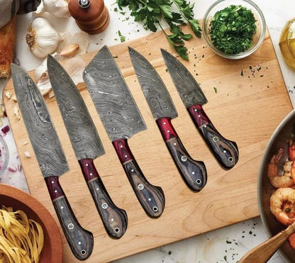Premium 5 Piece Chef Knife Set