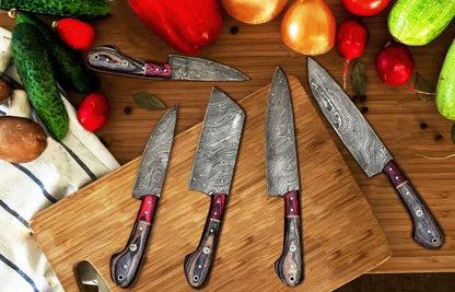 Premium 5 Piece Chef Knife Set