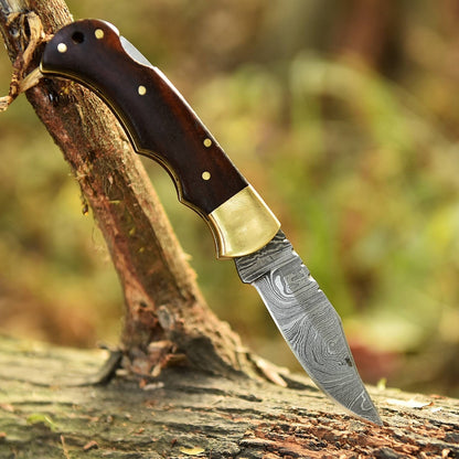 Genuine Handmade Folding Knife Best Gift Husband