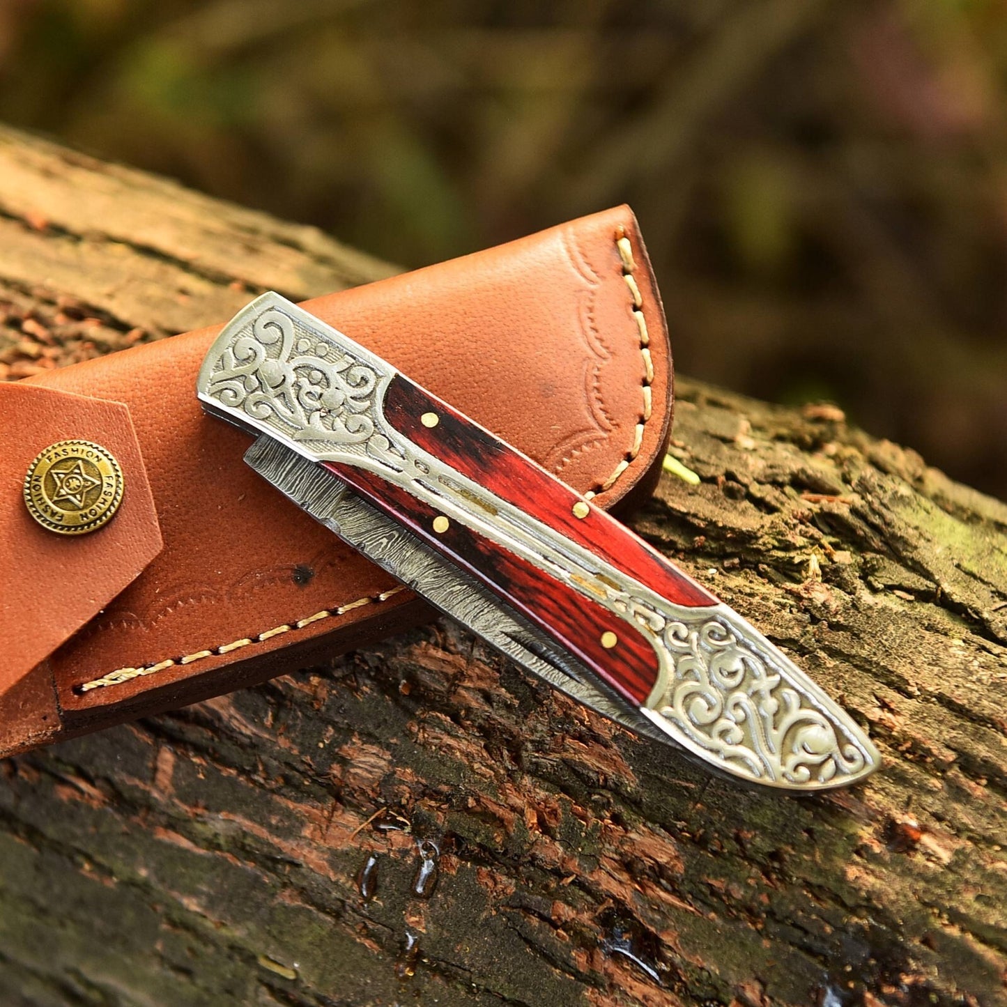 Classical style Folding Knife Gift Basket Cutting Outdoor