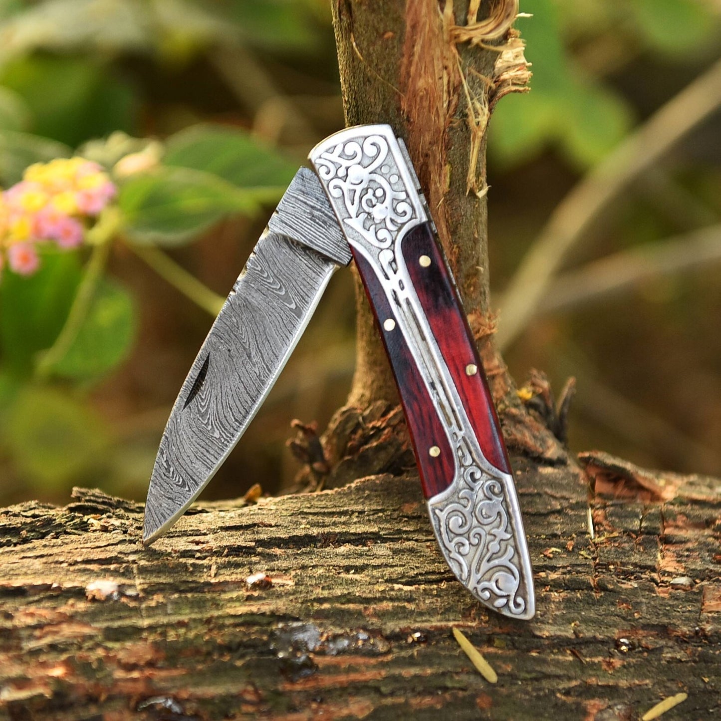 Classical style Folding Knife Gift Basket Cutting Outdoor