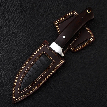 Damascus Steel Skinning Knife 3
