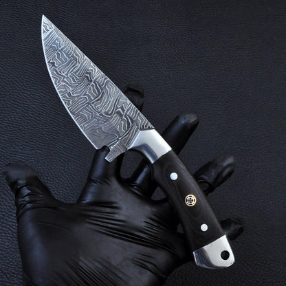 Damascus Steel Hunting Knife