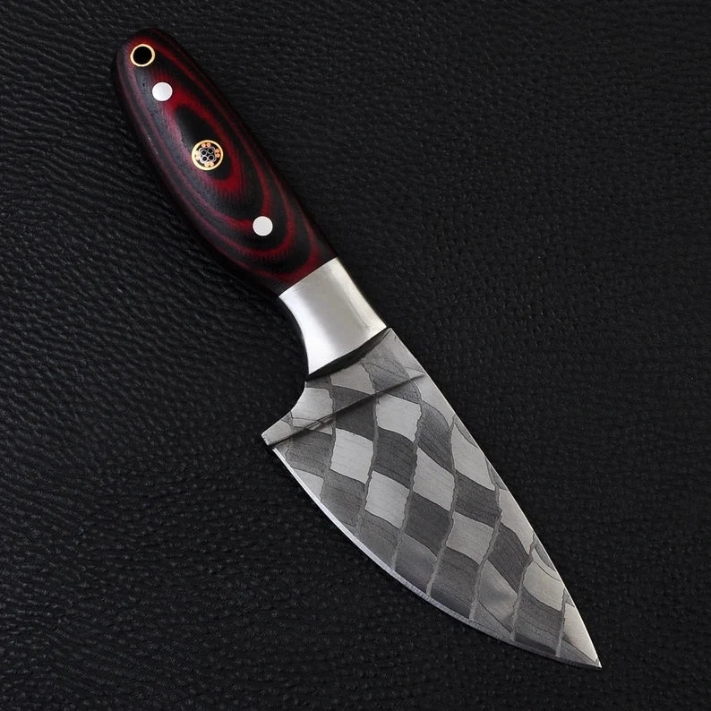 Damascus Steel Skinning Knife